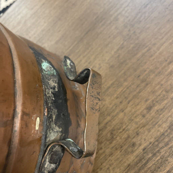 Copper Pot w/Lid as is