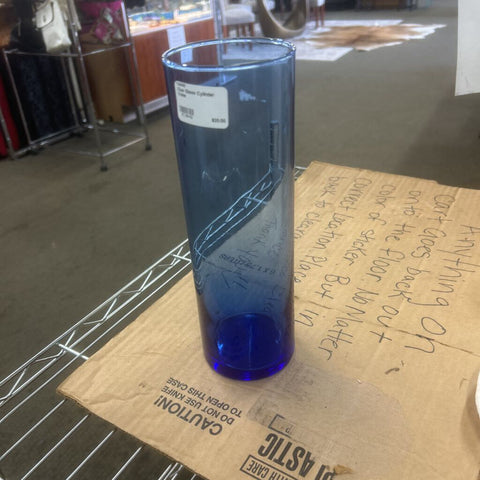 Clue Glass Cylinder Vase