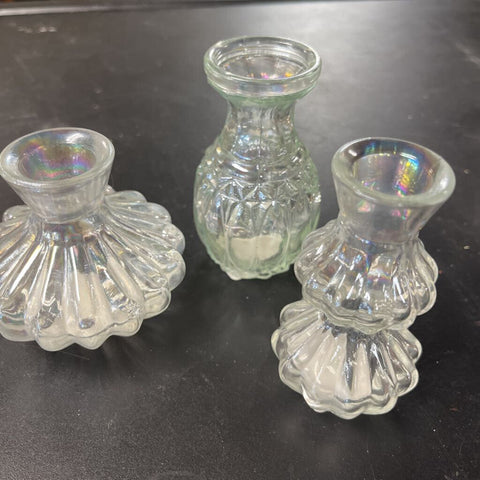 3pc Bud Vases