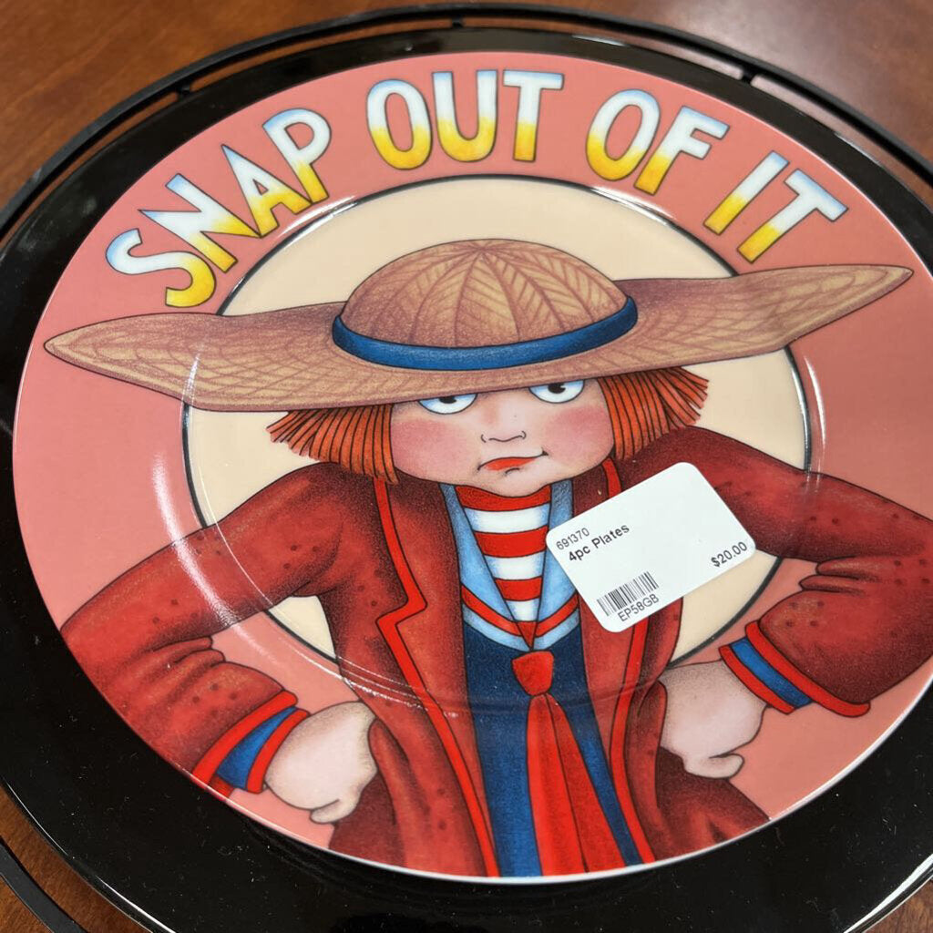 4pc Plates