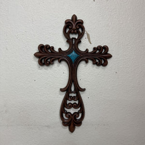 Scrolled Cross Decor