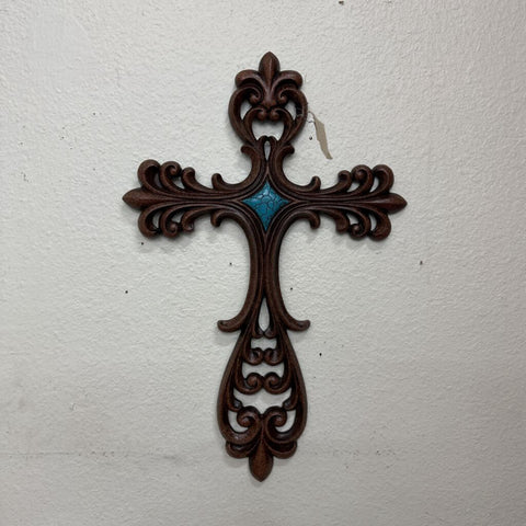 Scrolled Cross Decor