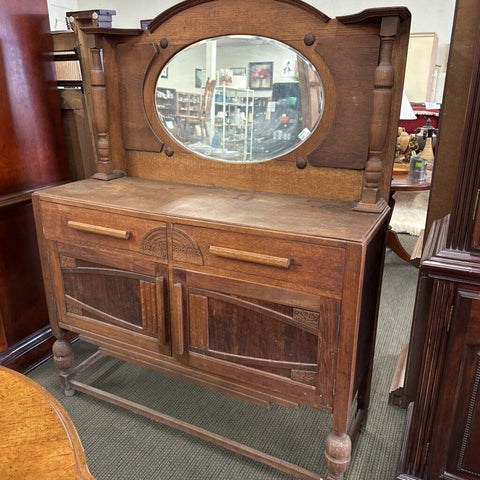 Antique Mirrored Sideboard
