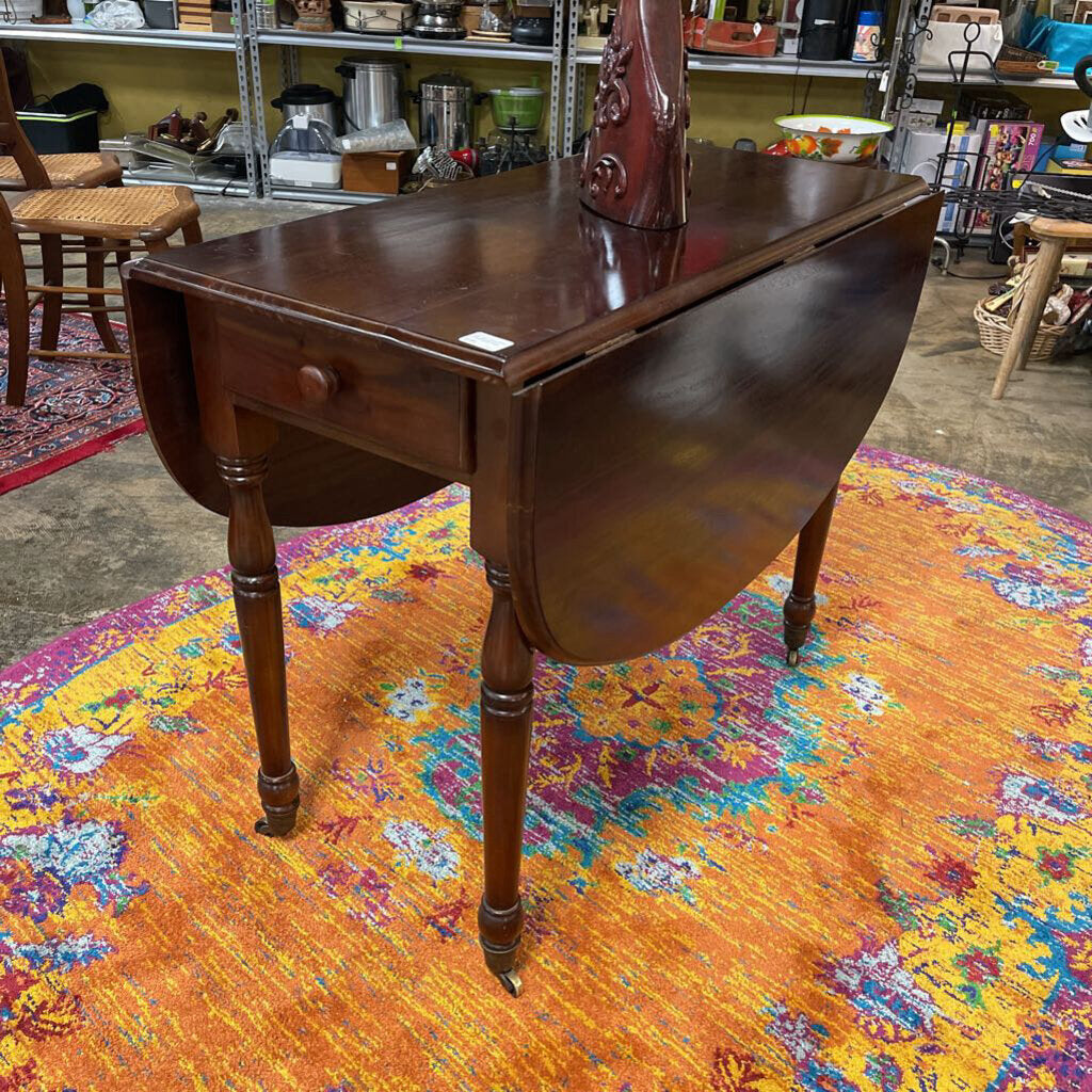 Drop Leaf Table AS IS (One side does not function/Needs Hinge)