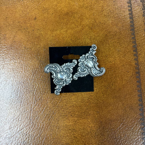 Pair of Sterling Silver Pins