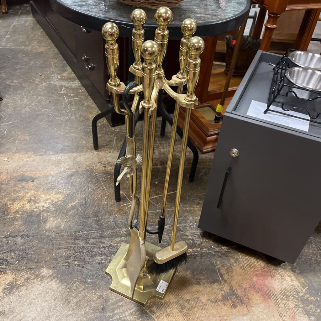 Brass Fireplace Tools