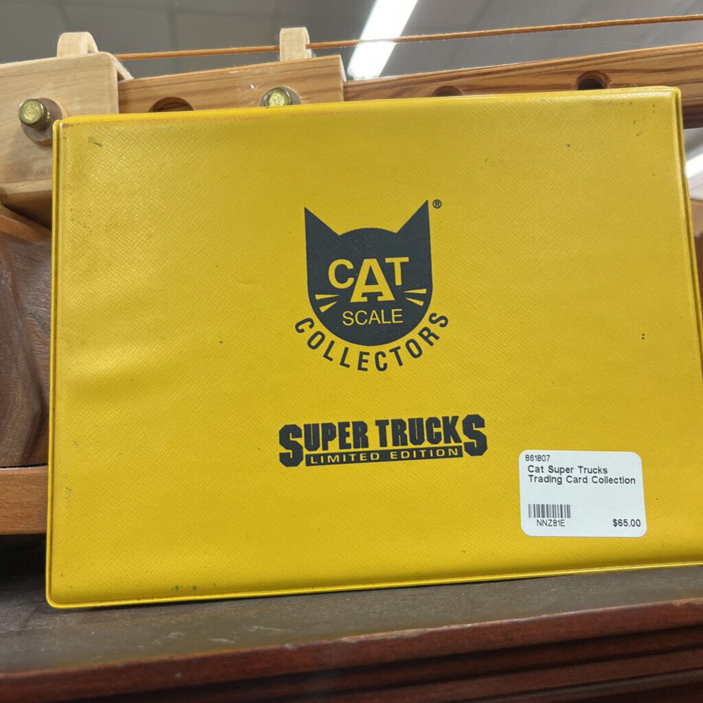Cat Super Trucks Trading Card Collection