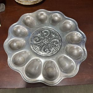Pewter Egg Tray
