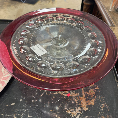 Cranberry Cake Stand
