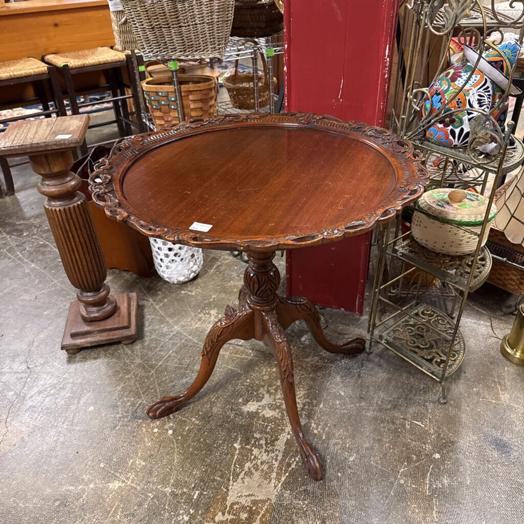 Antique Pedistal Table