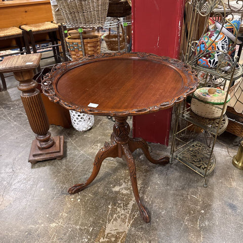 Antique Pedistal Table