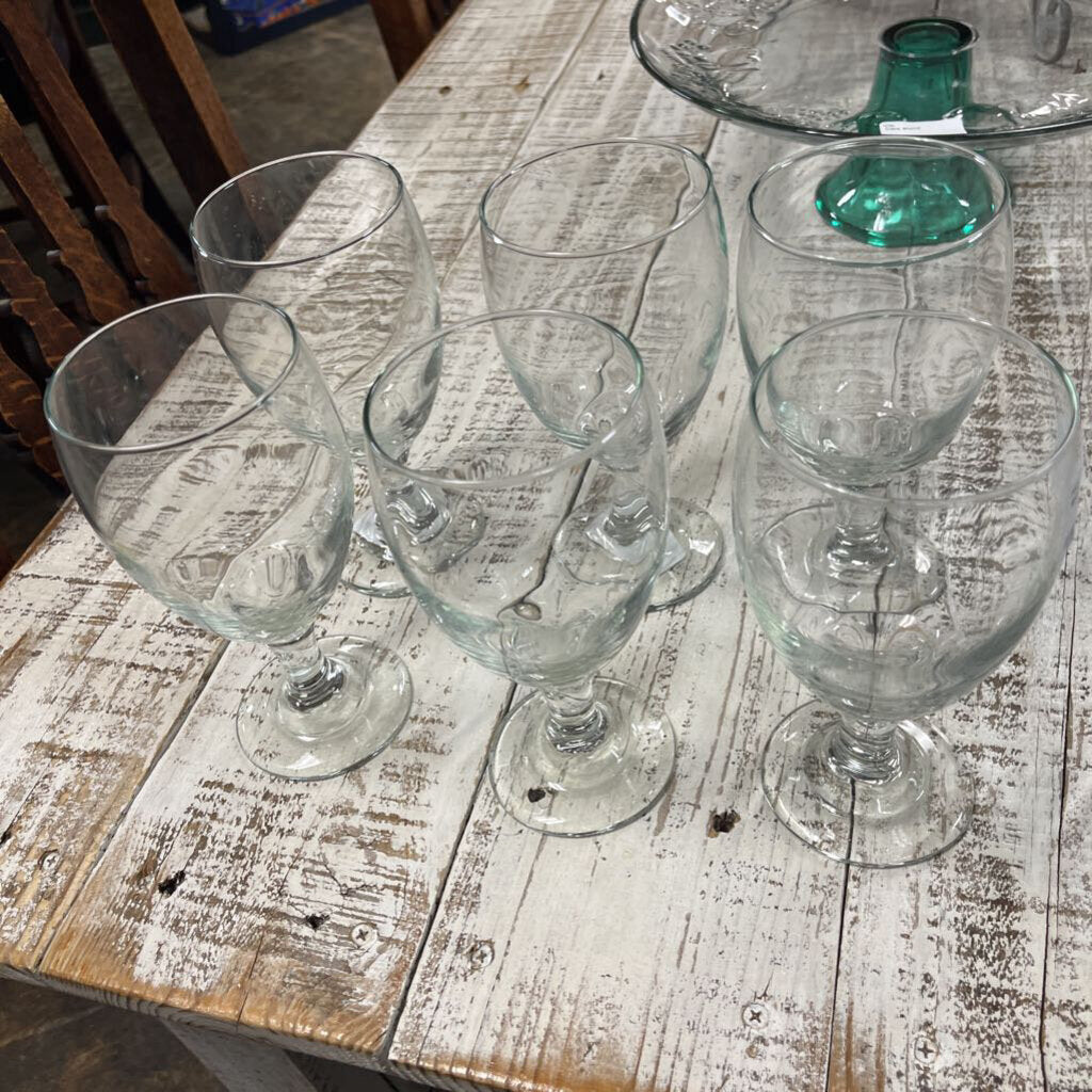6pc Stemware