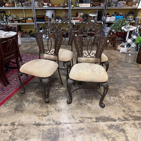 Set of 4 Dining Chairs AS IS