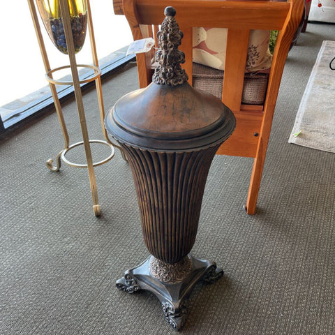Floor Vase w/Lid