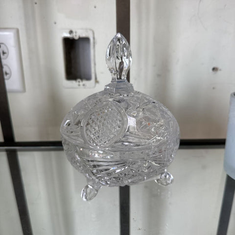 Crystal Dish w/Lid
