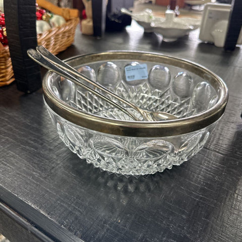 Salad Bowl w/ Utensils