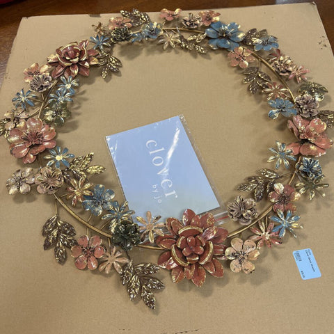 Clover Metal Wreath