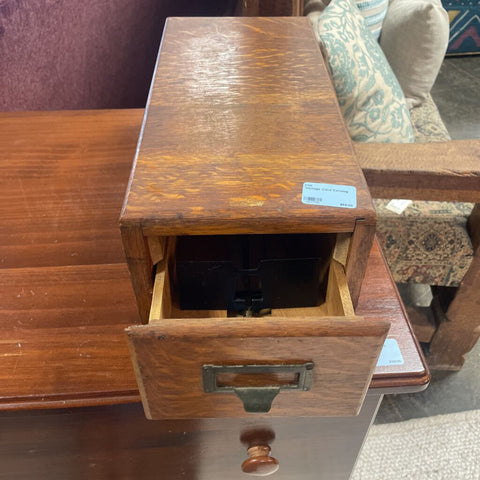 Vintage Card Catalog