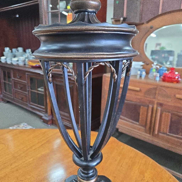 Black Lamp with Shade
