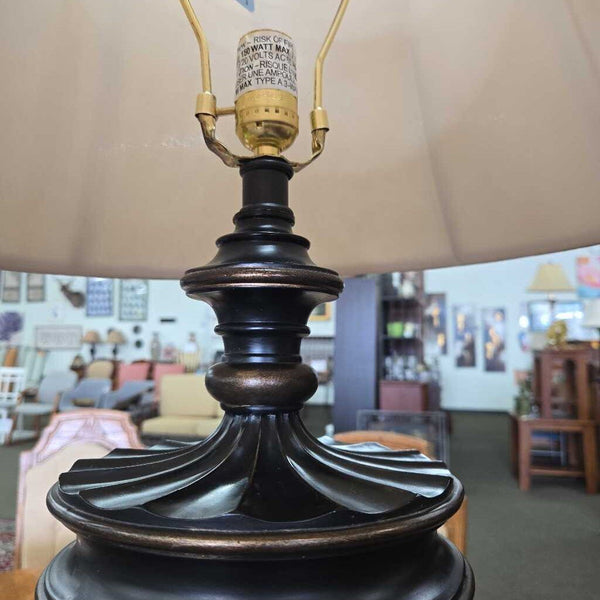 Black Lamp with Shade