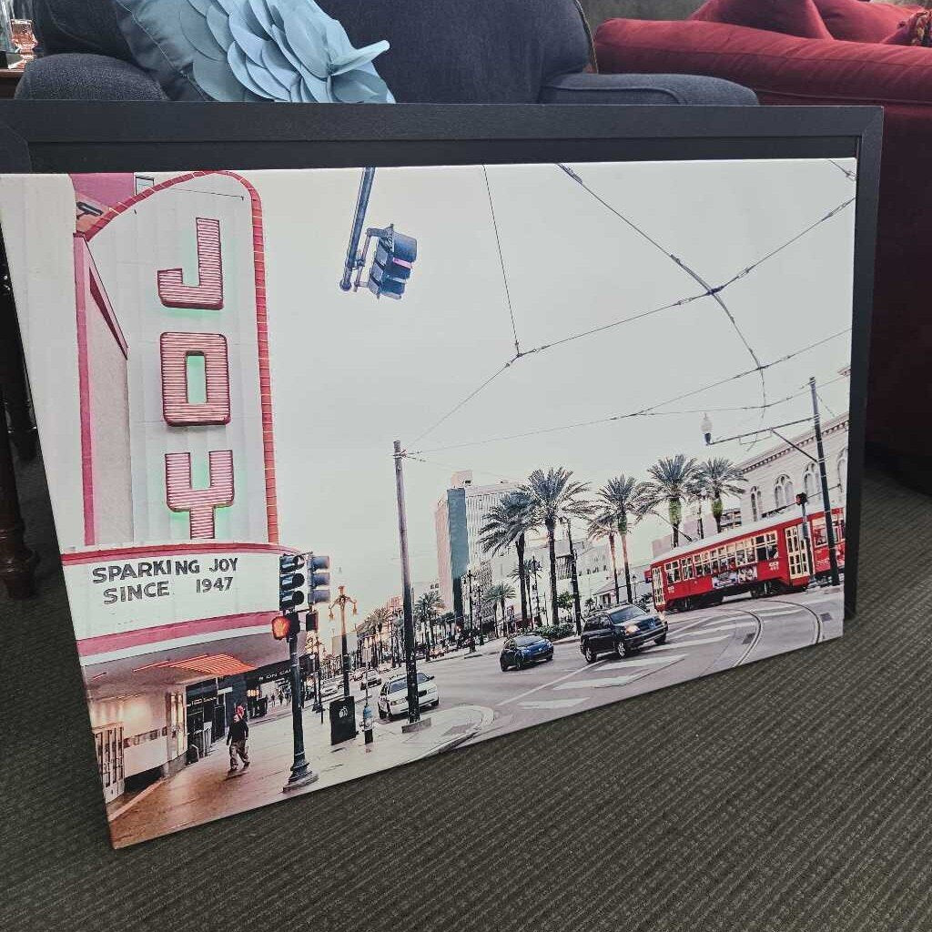 Street Scene Canvas