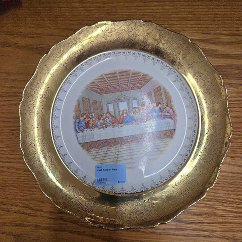 Last Supper Plate
