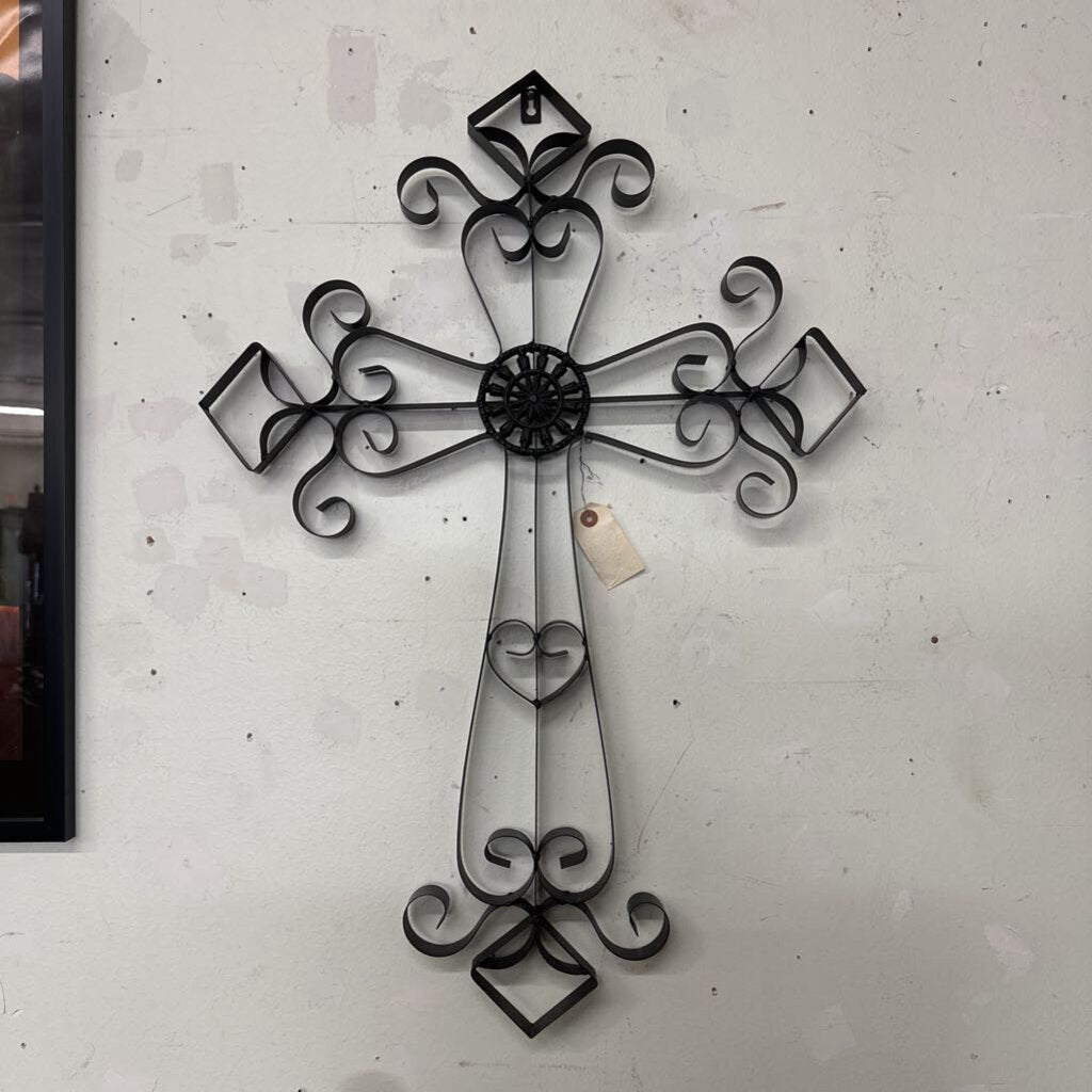 Metal Cross Wall Decor
