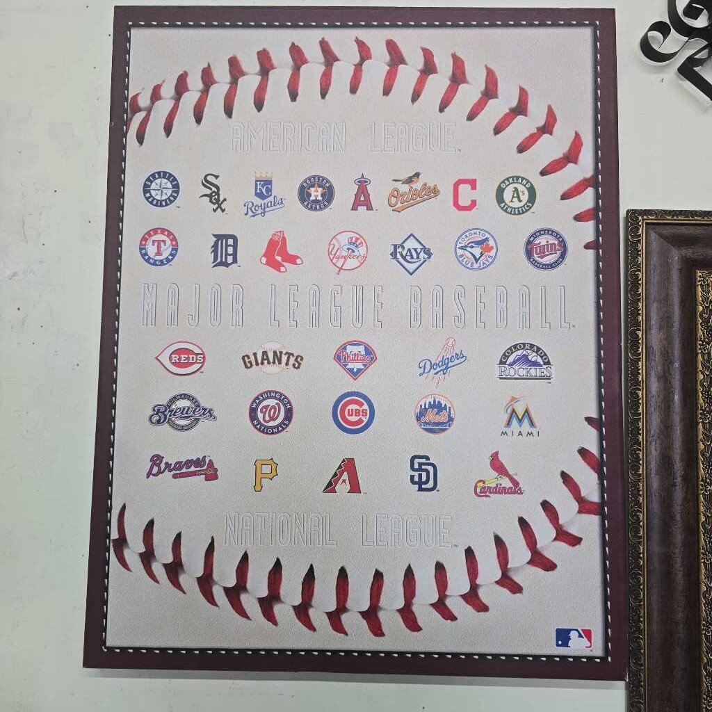 MLB Team Logo Print