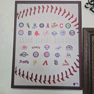 MLB Team Logo Print