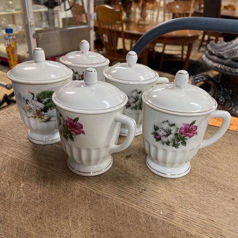 Set of 5 Cups w/ Lids