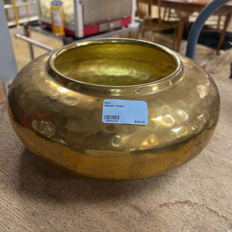 Metal Vase