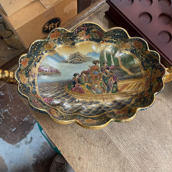 Satsuma Scalloped Bowl