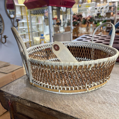 Woven Reed Basket