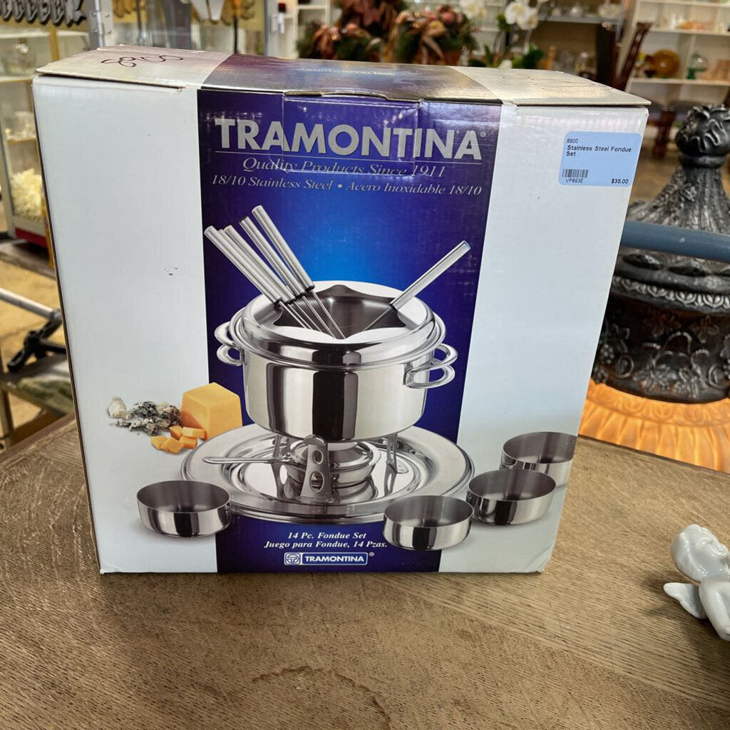 Stainless Steel Fondue Set