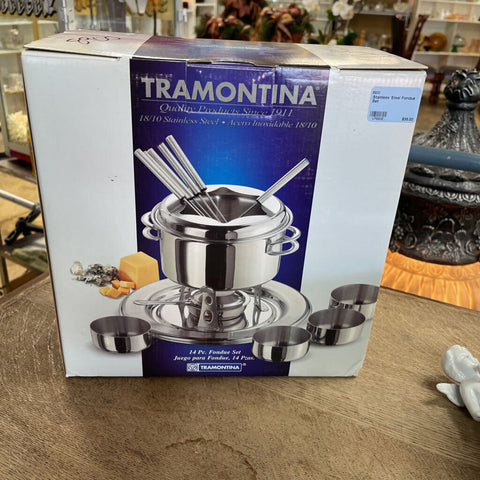 Stainless Steel Fondue Set
