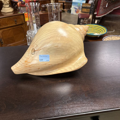 Wooden Shell Decor