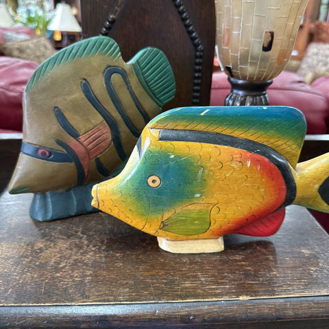 Pair of Wooden Fish