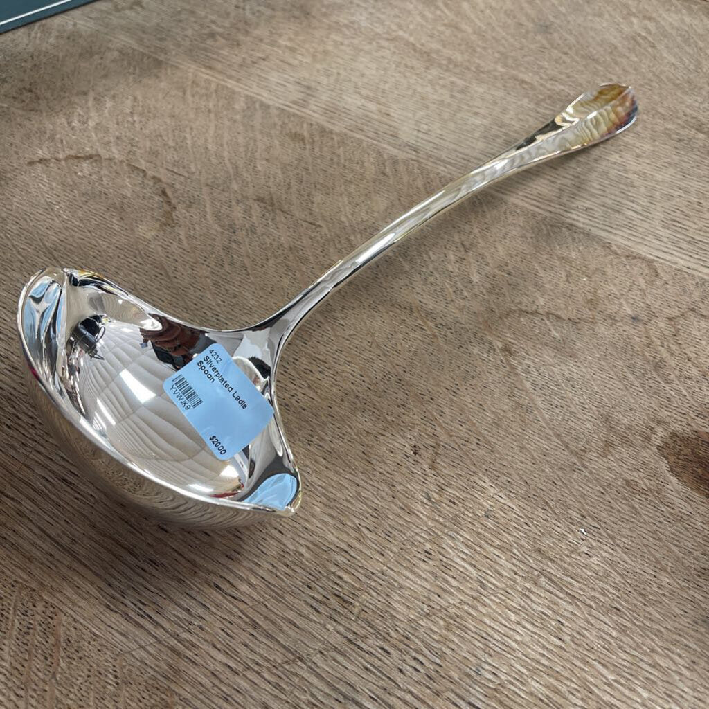 Silverplated Ladle Spoon