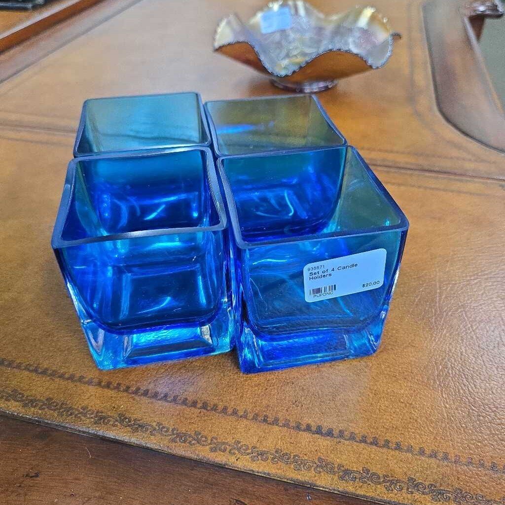 Set of 4 Candle Holders