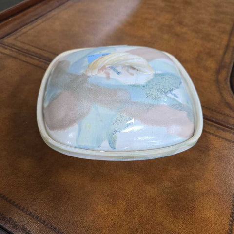 Pottery Dish w/Lid