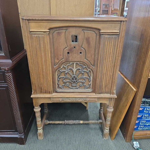 Antique Radio Cabinet