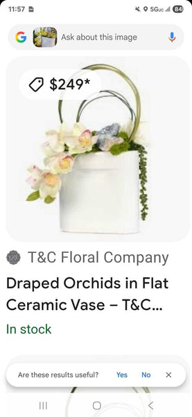 T&C Floral w/Geode