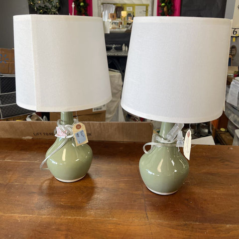 Pair of Lamps w/Shades
