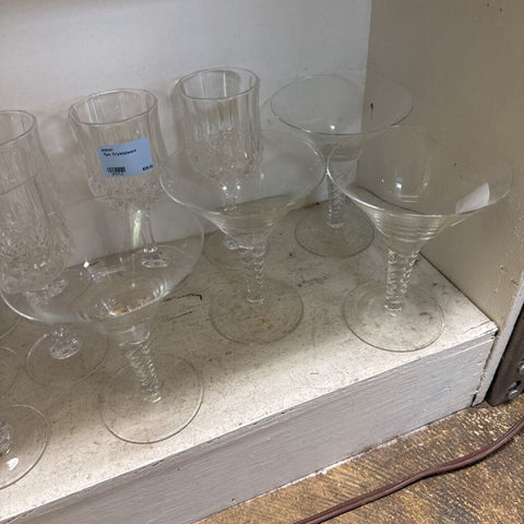 4pc Glassware