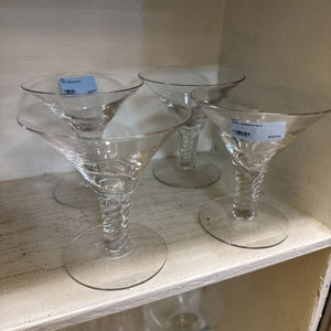 4pc Glassware
