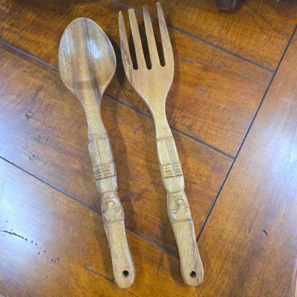 Wooden Serving Set