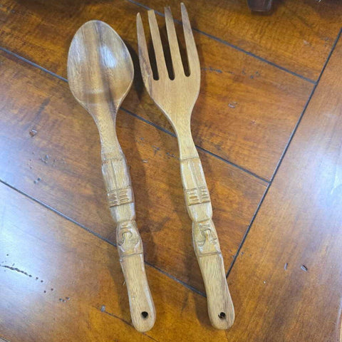 Wooden Serving Set