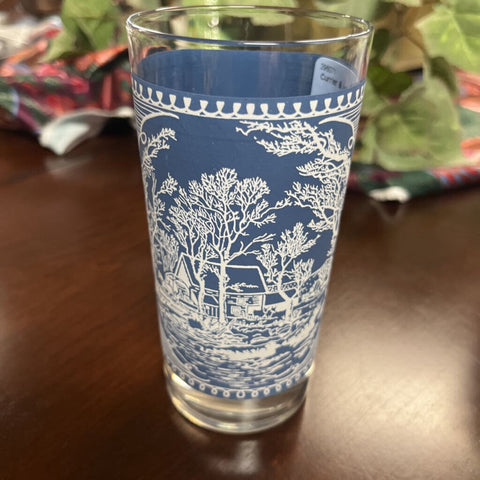Currier & Ives Glass