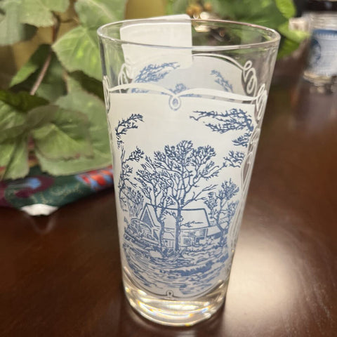 Currier & Ives Glass