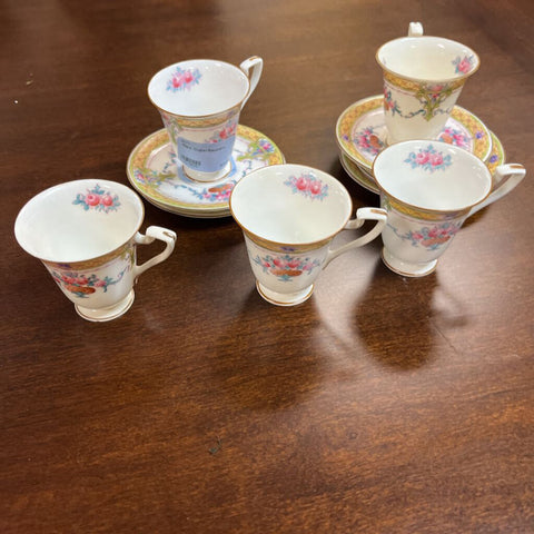 10pc Cups/Saucers